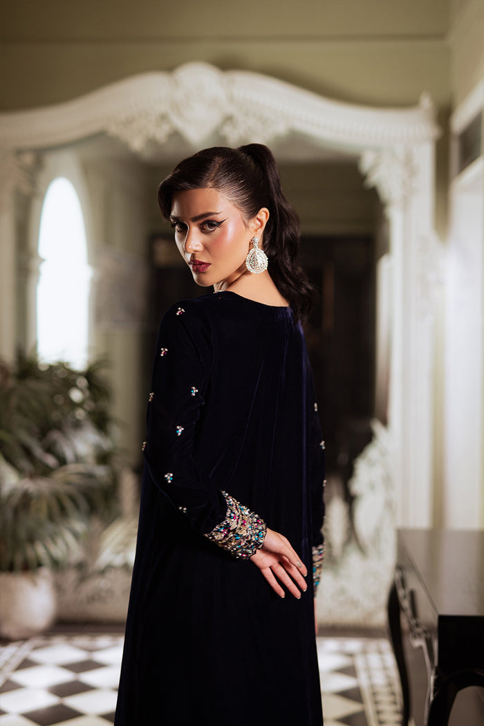 Saira Rizwan | Velvet Pret 25 | ZEHRA-SRVP25-01 - Official Saira Rizwan stockist in UK - Sakeena London