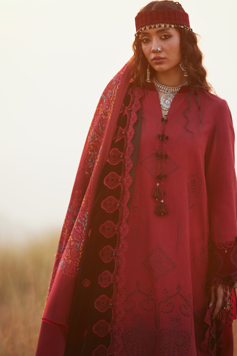 Saira Rizwan | Winter Khaddar 25 | NAZNEEN-SRW25-04 - Official Saira Rizwan stockist in UK - Sakeena London