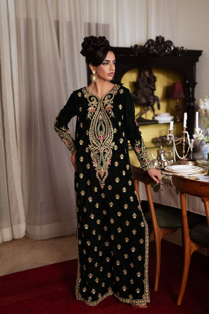 Saira Rizwan | Velvet Pret 25 | EMERA-SRVP25-10 - Official Saira Rizwan stockist in UK - Sakeena London