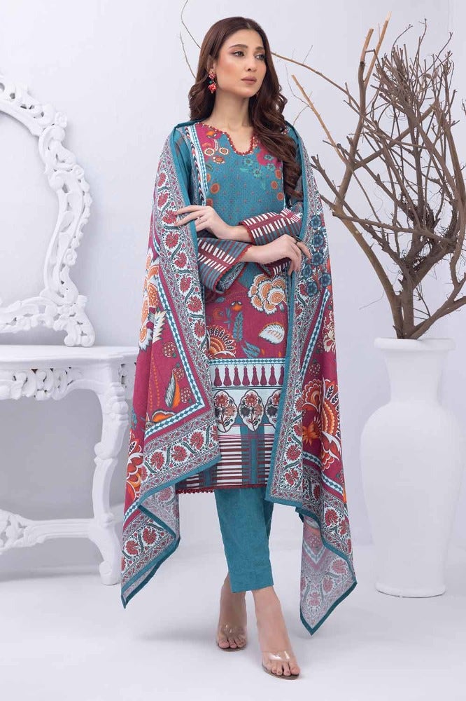 Gul Ahmed | Winter Collection 24 | Suit WNS-32238 B - Official Gul Ahmed stockist in UK - Sakeena London
