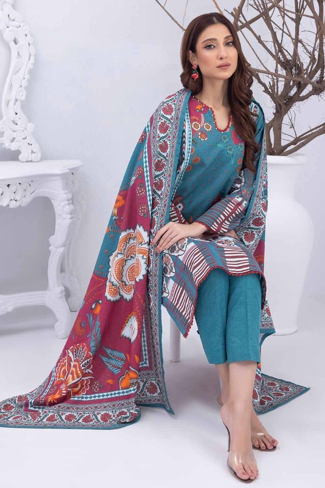 Gul Ahmed | Winter Collection 24 | Suit WNS-32238 B - Official Gul Ahmed stockist in UK - Sakeena London