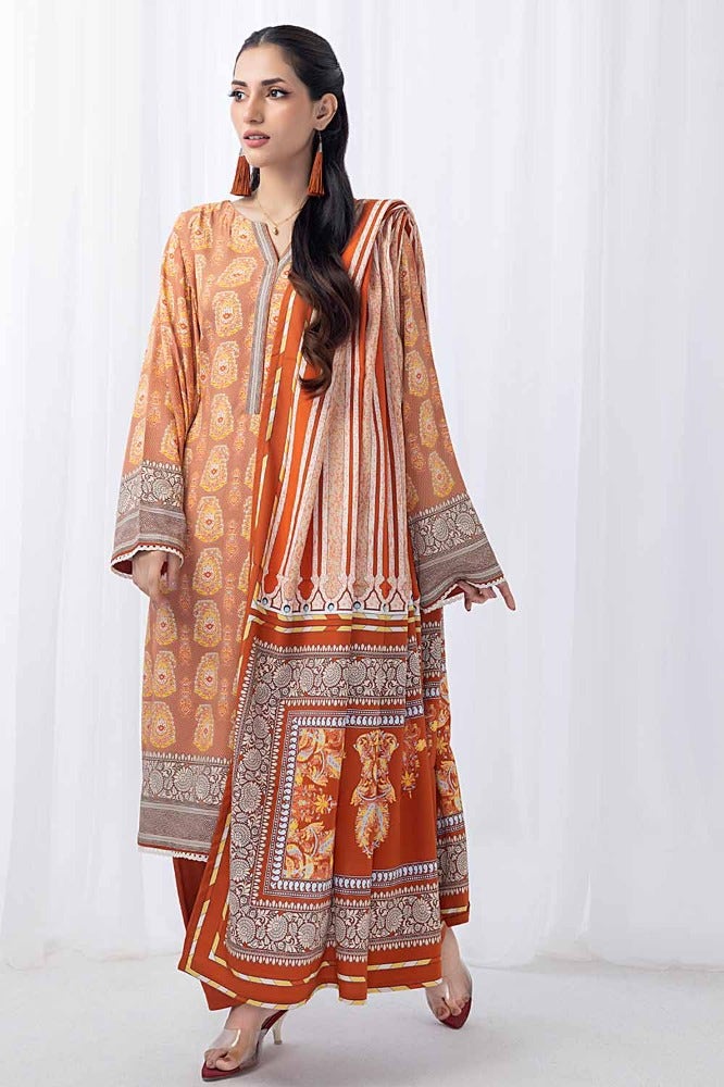Gul Ahmed | Winter Collection 24 | Suit WNS-32154 A - Official Gul Ahmed stockist in UK - Sakeena London