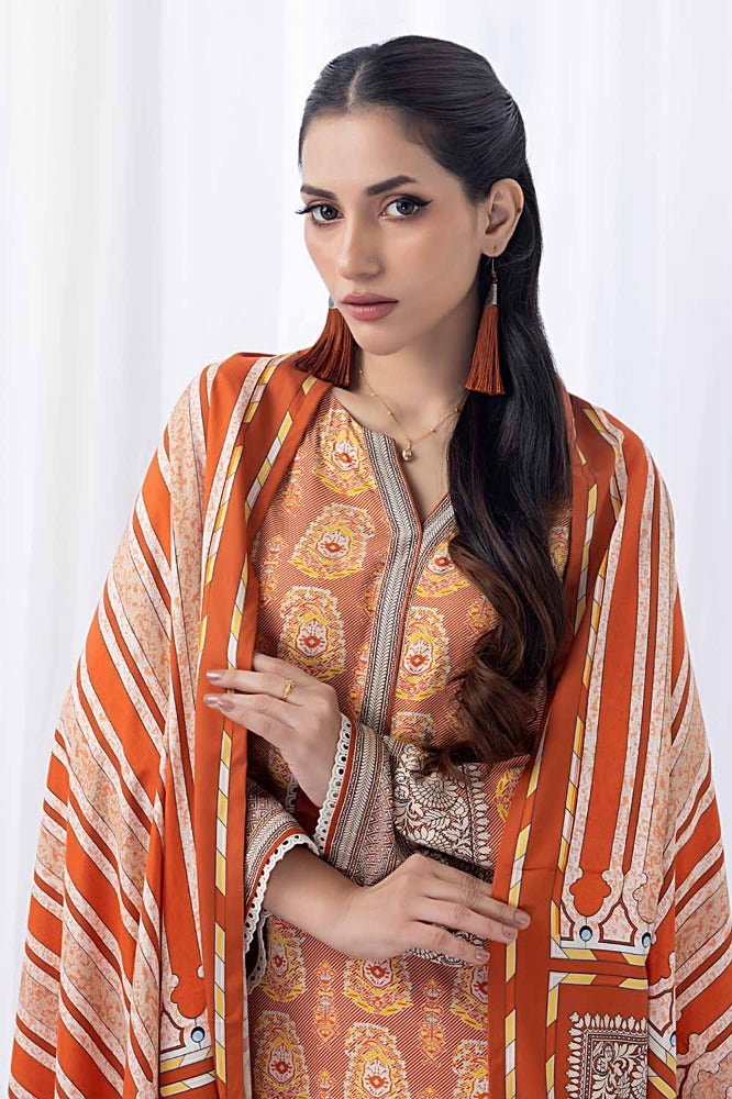 Gul Ahmed | Winter Collection 24 | Suit WNS-32154 A - Official Gul Ahmed stockist in UK - Sakeena London