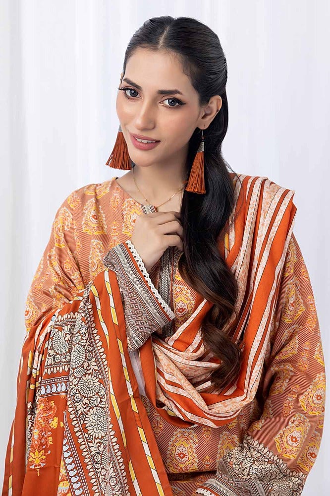 Gul Ahmed | Winter Collection 24 | Suit WNS-32154 A - Official Gul Ahmed stockist in UK - Sakeena London