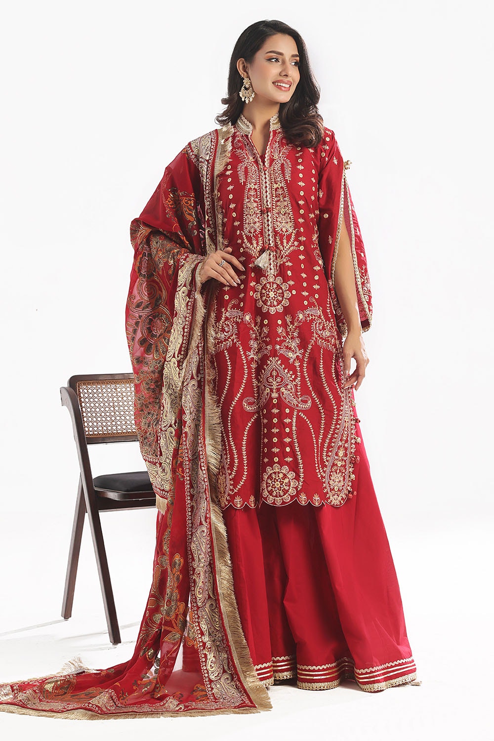 Gul Ahmed | Festive Eid 25 | PM-52044 - Official Gul Ahmed stockist in UK - Sakeena London