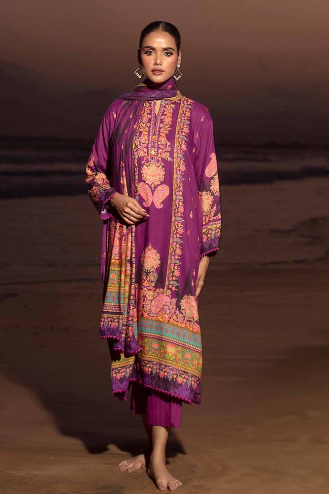 Gul Ahmed | Winter Collection 24 | Suit CV-32006 - Official Gul Ahmed stockist in UK - Sakeena London
