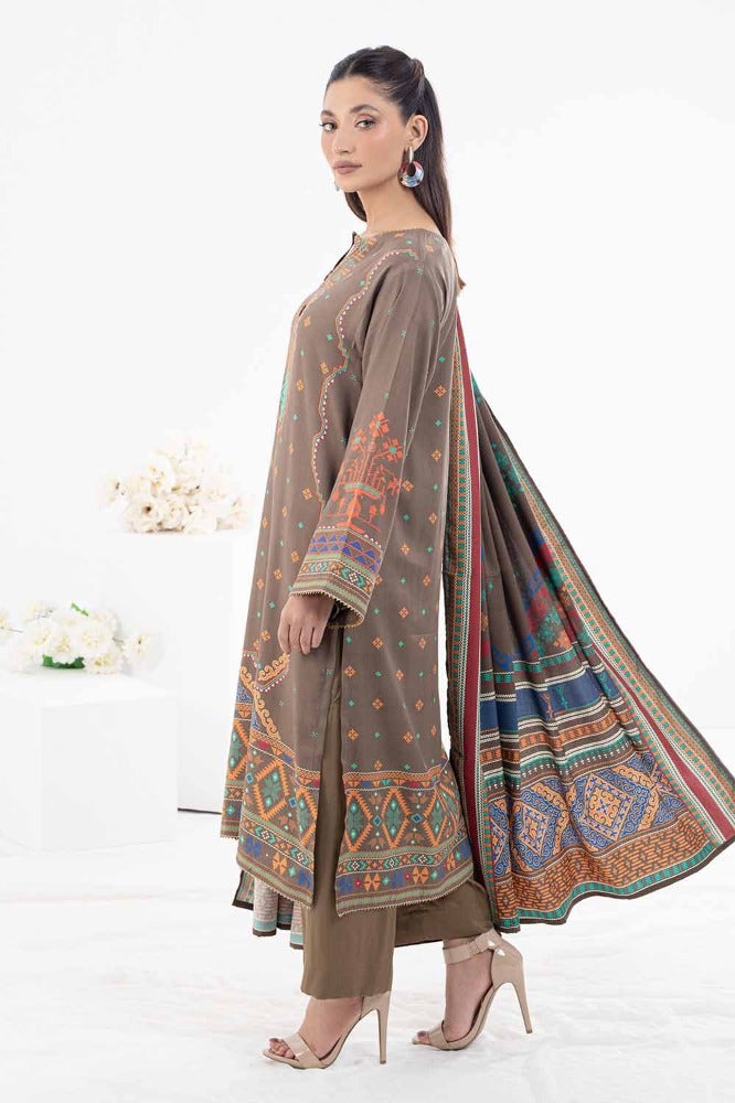 Gul Ahmed | Winter Collection 24 | Suit WNS-32174 A - Official Gul Ahmed stockist in UK - Sakeena London