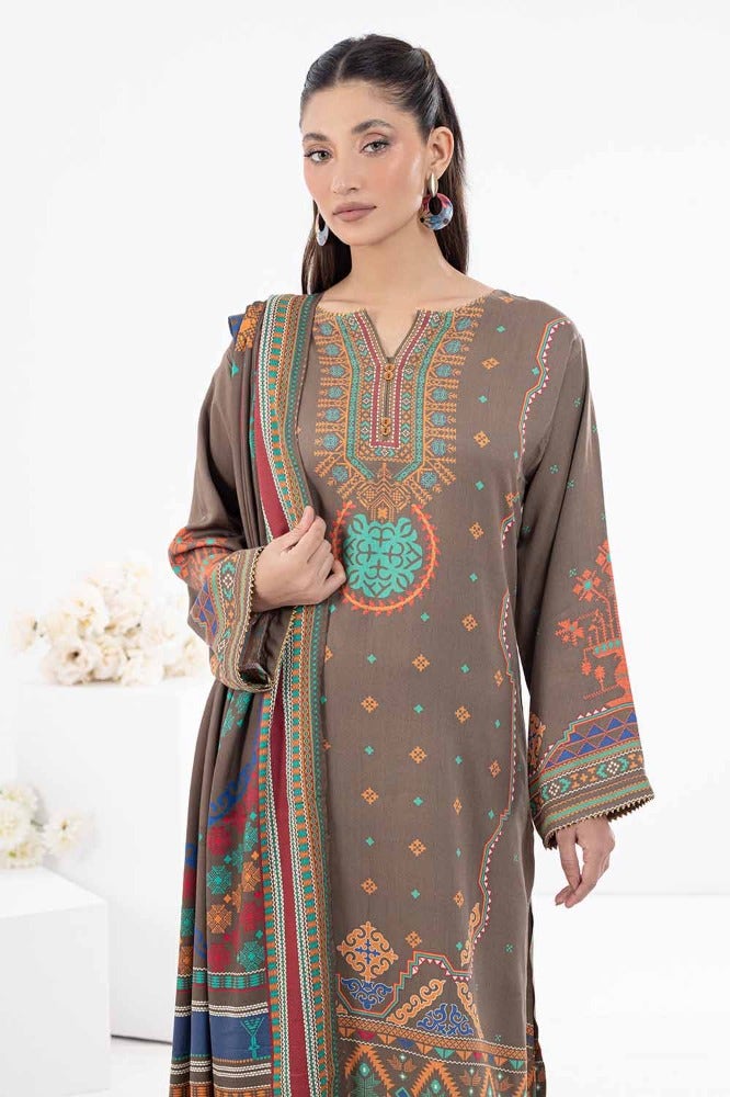 Gul Ahmed | Winter Collection 24 | Suit WNS-32174 A - Official Gul Ahmed stockist in UK - Sakeena London