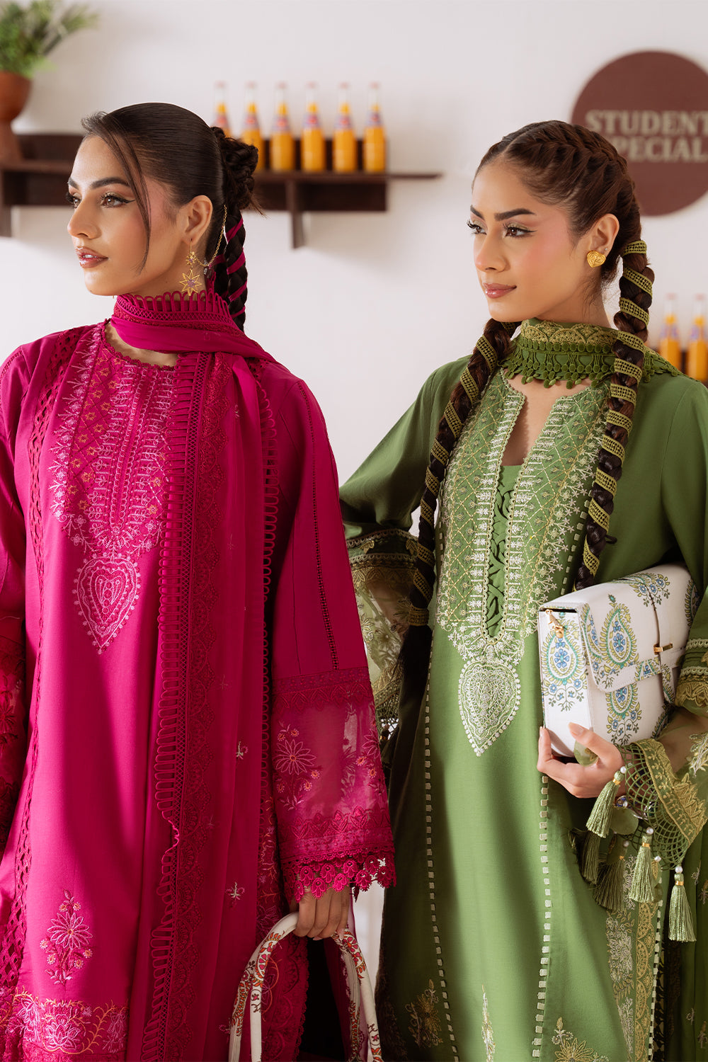 Saira Rizwan | Laanem Summer Lawn 25 | ZAFIRA-A-SRL25-03 - Official Saira Rizwan stockist in UK - Sakeena London