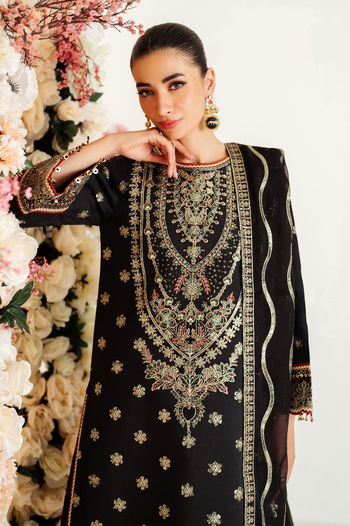Alizeh | Luxury Raw Silk | AF-RS-07-GALE - Official Alizeh stockist in UK - Sakeena London