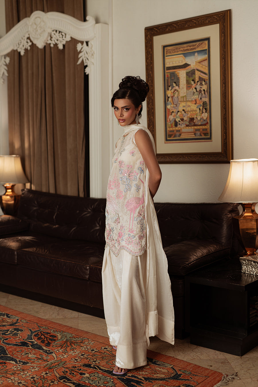 Saira Rizwan | Velvet Pret 25 | NARGIS-SRVP25-07 - Official Saira Rizwan stockist in UK - Sakeena London