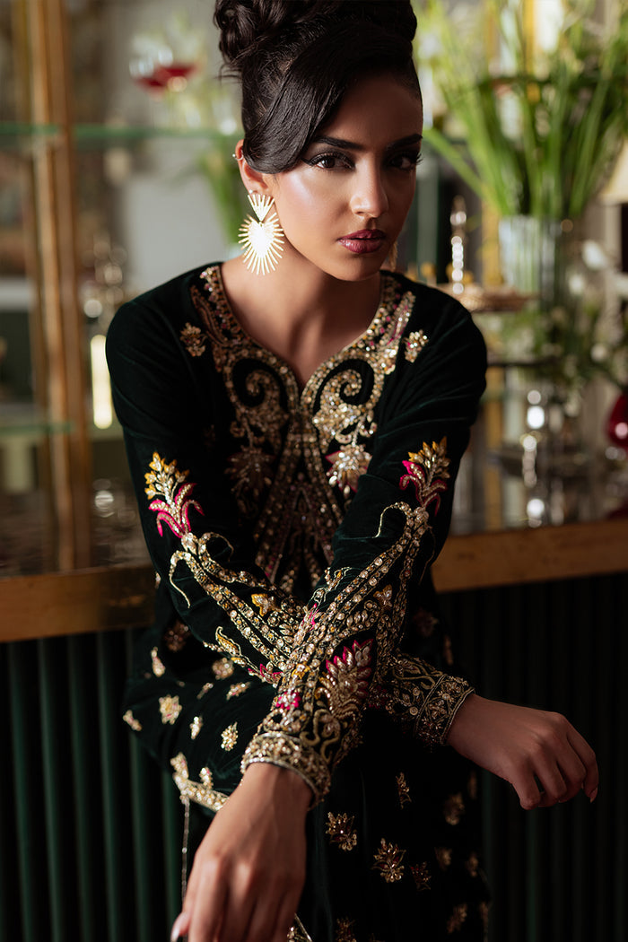 Saira Rizwan | Velvet Pret 25 | EMERA-SRVP25-10 - Official Saira Rizwan stockist in UK - Sakeena London