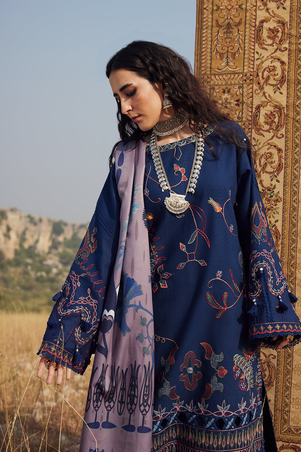 Saira Rizwan | Winter Khaddar 25 | MAHRUKH-SRW25-08 - Official Saira Rizwan stockist in UK - Sakeena London