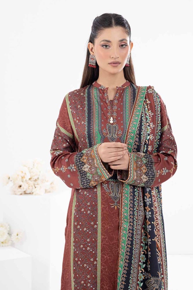 Gul Ahmed | Winter Collection 24 | Suit WNS-32249 A - Official Gul Ahmed stockist in UK - Sakeena London