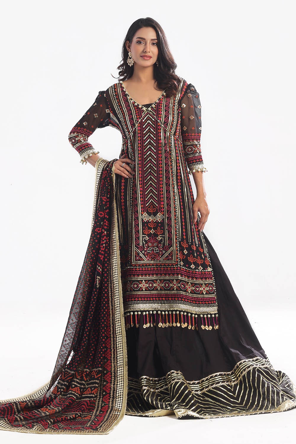 Gul Ahmed | Chunri Lawn 25 | BM-52011 - Official Gul Ahmed stockist in UK - Sakeena London