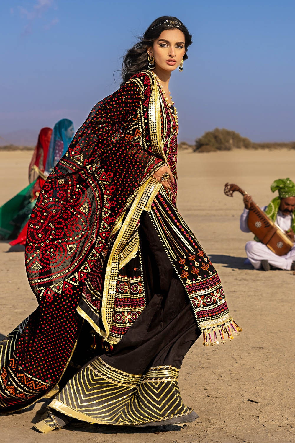 Gul Ahmed | Chunri Lawn 25 | BM-52011 - Official Gul Ahmed stockist in UK - Sakeena London