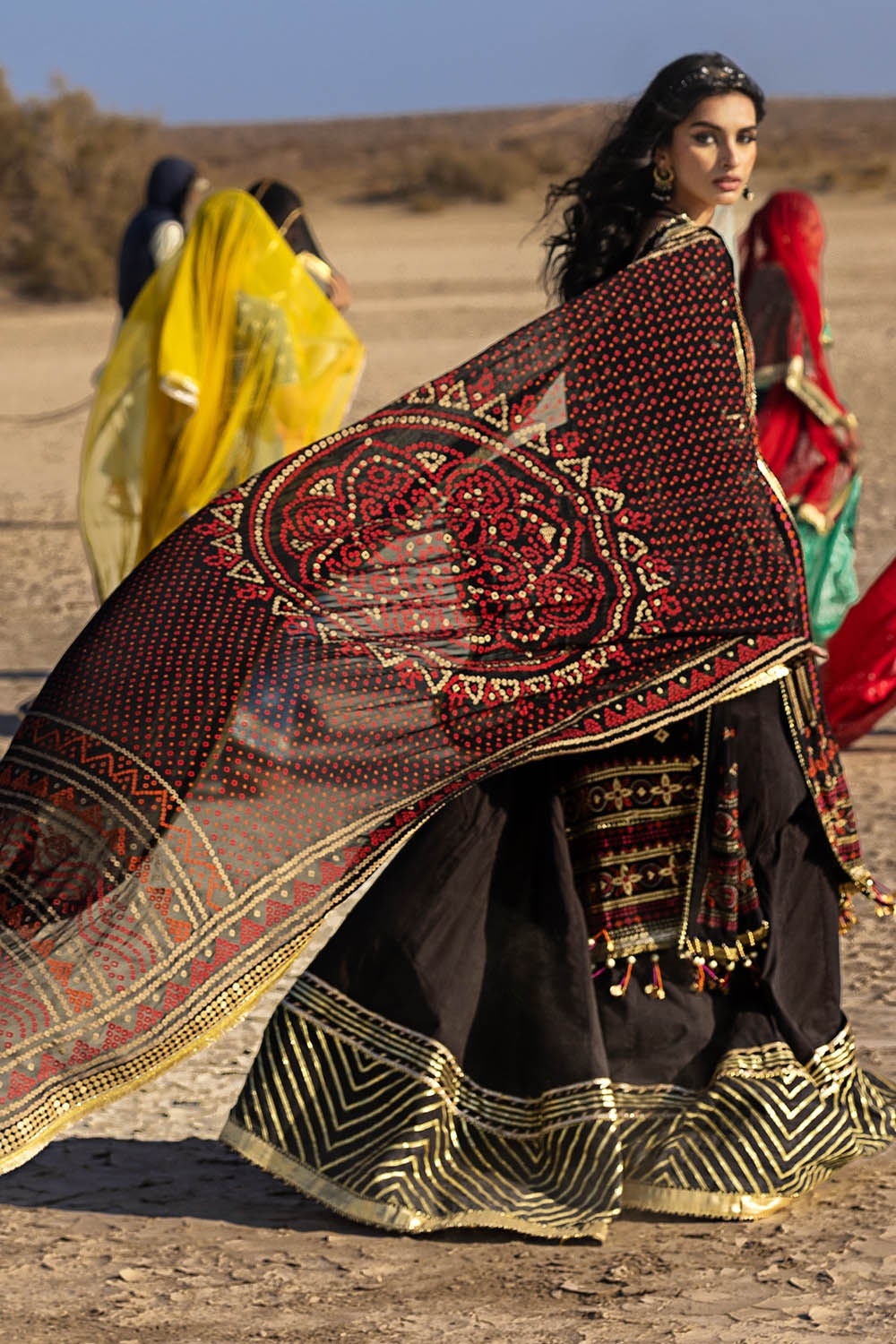 Gul Ahmed | Chunri Lawn 25 | BM-52011 - Official Gul Ahmed stockist in UK - Sakeena London