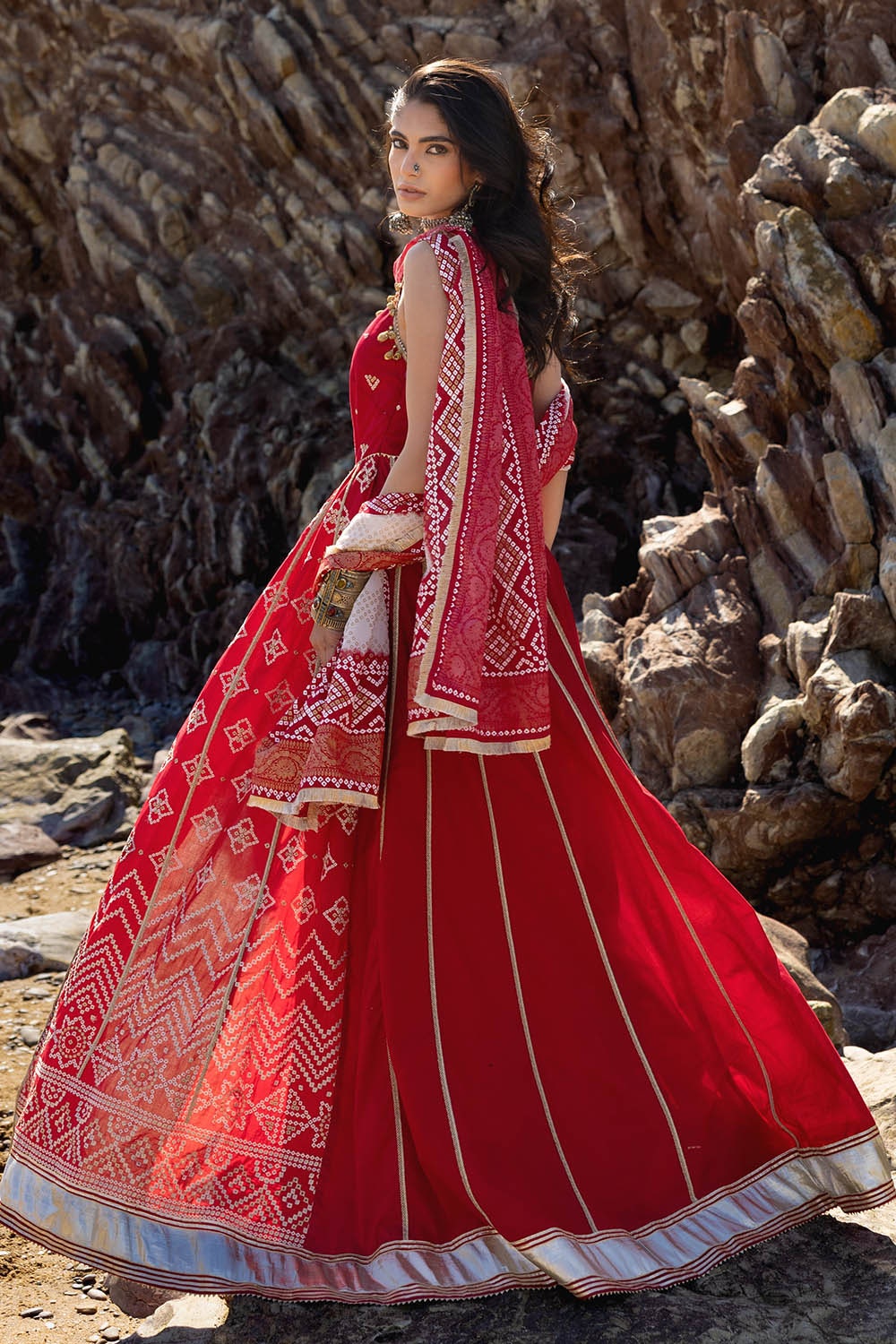 Gul Ahmed | Chunri Lawn 25 | CL-52442 - Official Gul Ahmed stockist in UK - Sakeena London