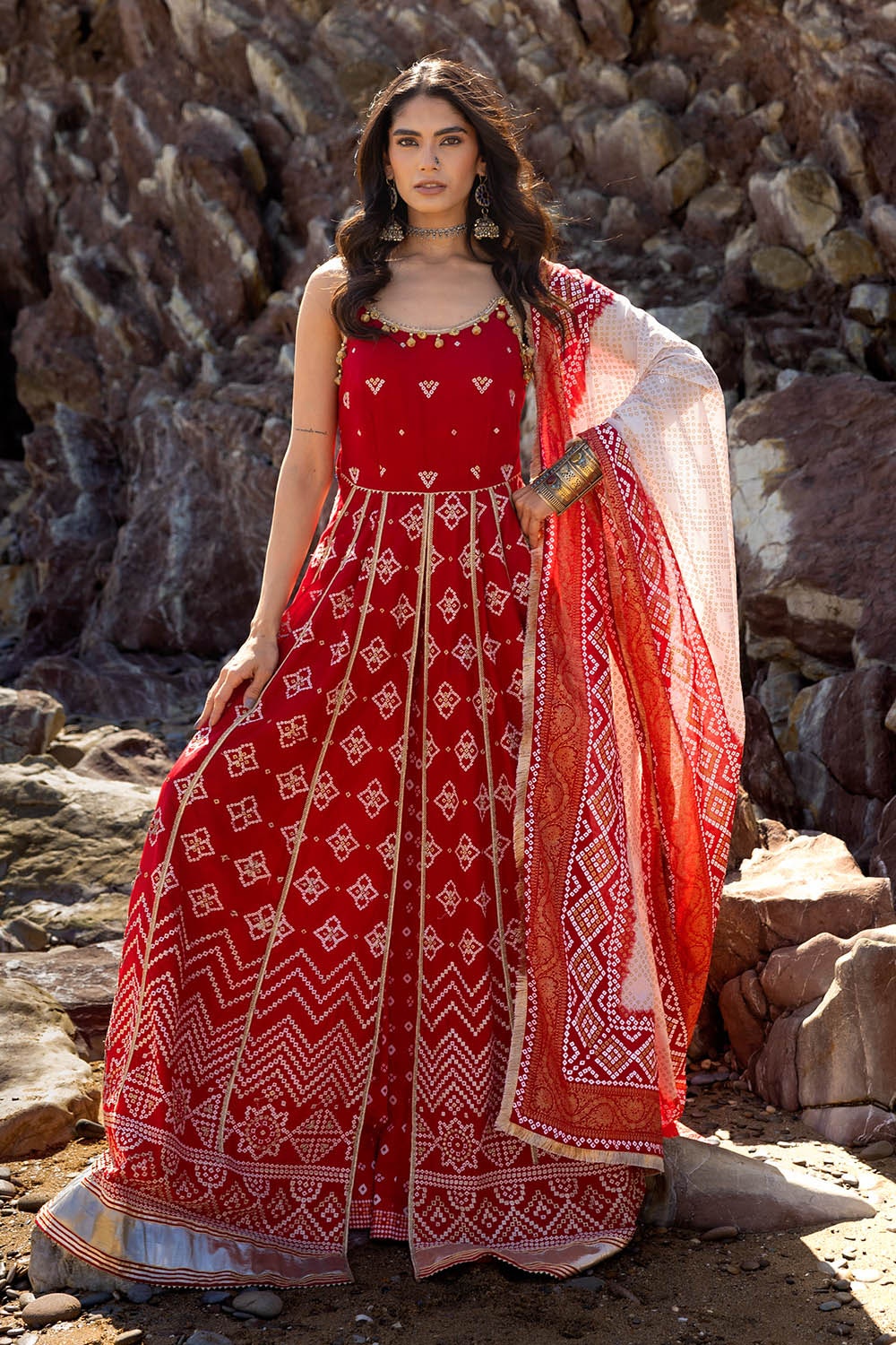 Gul Ahmed | Chunri Lawn 25 | CL-52442 - Official Gul Ahmed stockist in UK - Sakeena London