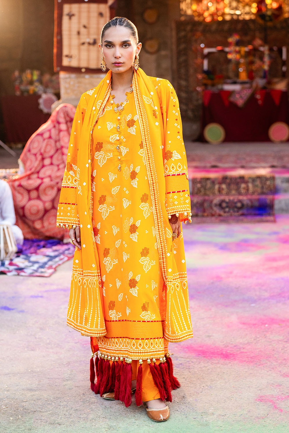 Gul Ahmed | Chunri Lawn 25 | CL-52177 A - Official Gul Ahmed stockist in UK - Sakeena London