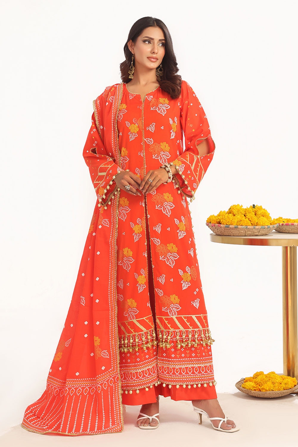 Gul Ahmed | Chunri Lawn 25 | CL-52177 B - Official Gul Ahmed stockist in UK - Sakeena London