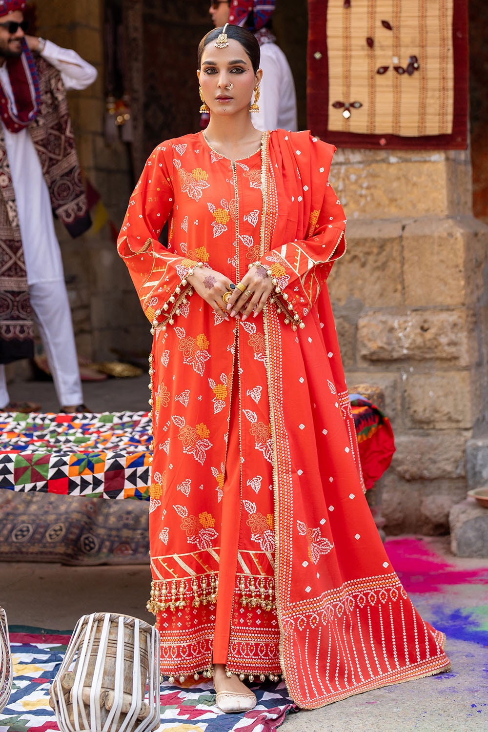 Gul Ahmed | Chunri Lawn 25 | CL-52177 B - Official Gul Ahmed stockist in UK - Sakeena London