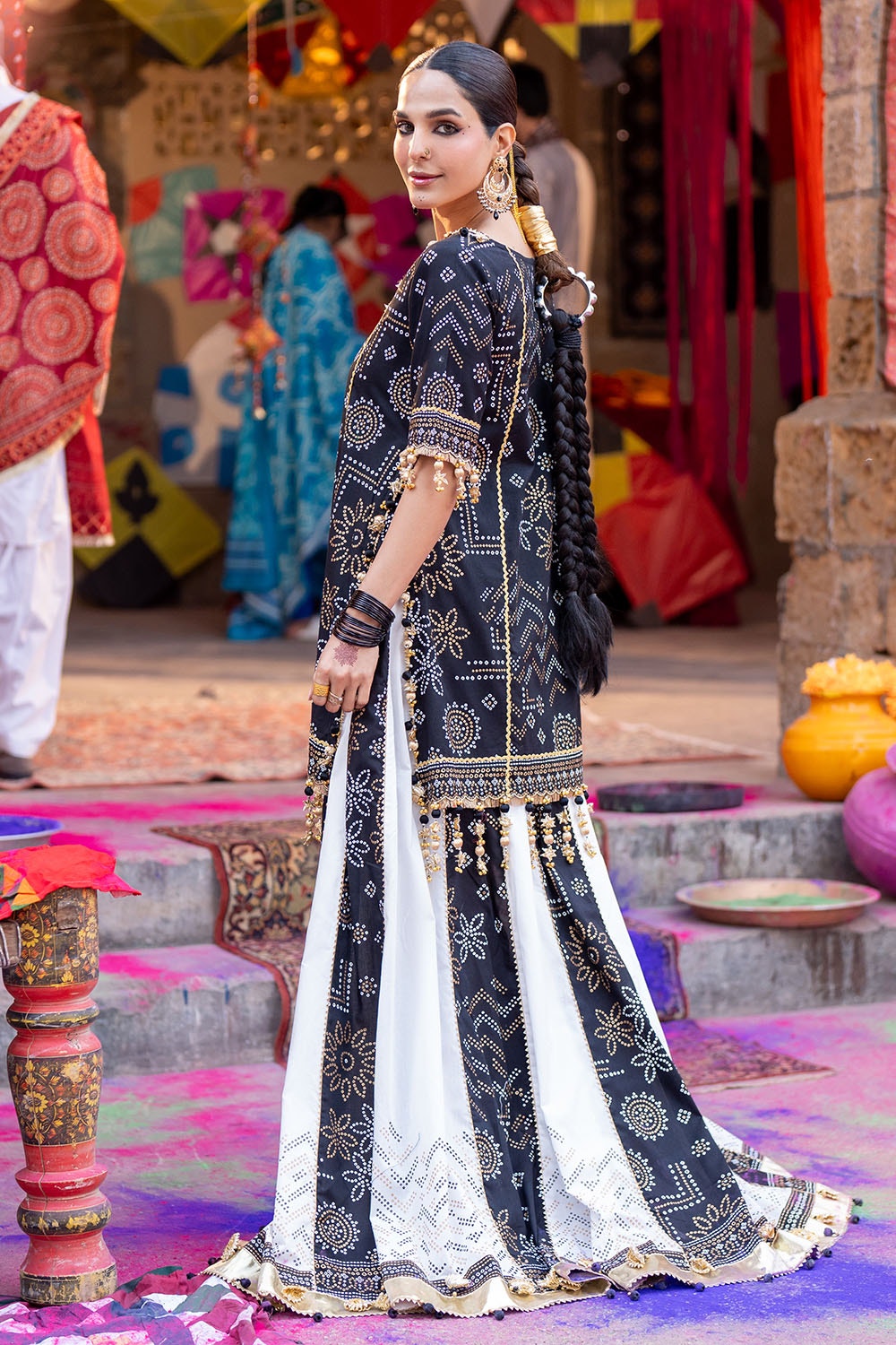 Gul Ahmed | Chunri Lawn 25 | TL-52034 - Official Gul Ahmed stockist in UK - Sakeena London