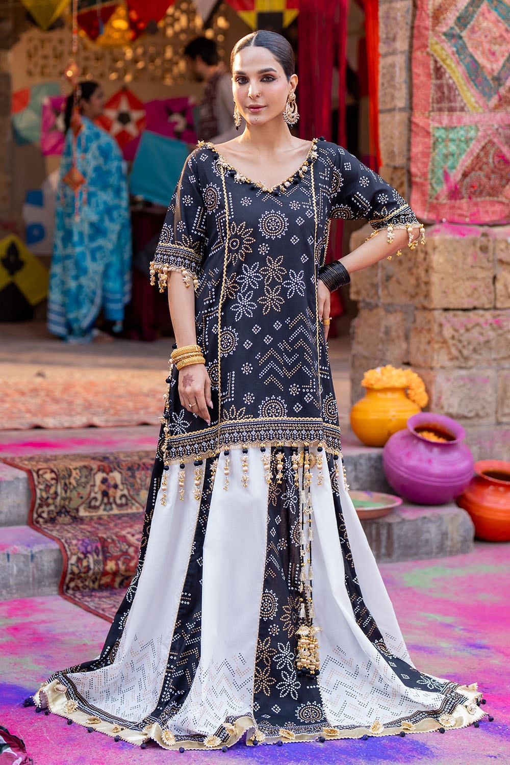 Gul Ahmed | Chunri Lawn 25 | TL-52034 - Official Gul Ahmed stockist in UK - Sakeena London