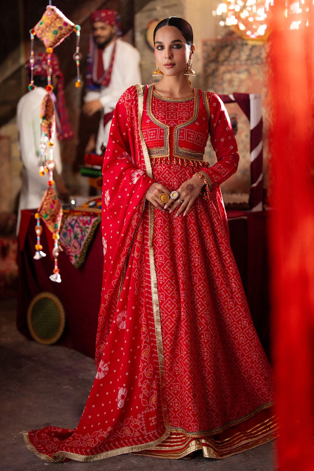 Gul Ahmed | Chunri Lawn 25 | CL-52484 B - Official Gul Ahmed stockist in UK - Sakeena London