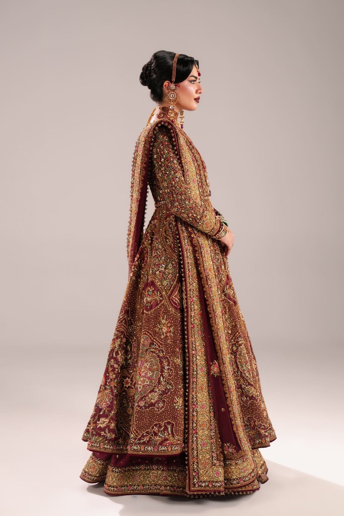 Fahad Hussayn | Mutanjan Bridals | Gul-e-anar - Official Fahad Hussayn stockist in UK - Sakeena London