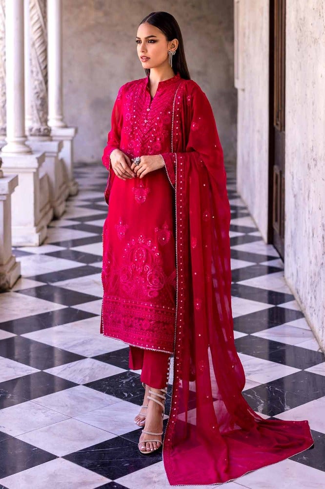Gul Ahmed | Eid Collection | FE-42047 - Official Gul Ahmed stockist in UK - Sakeena London