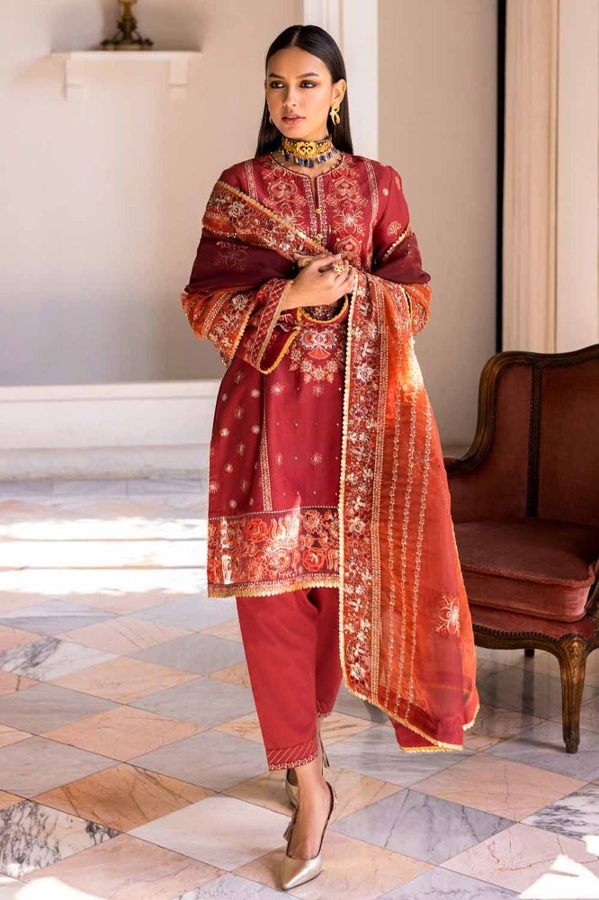 Gul Ahmed | Eid Collection | FE-42054 - Official Gul Ahmed stockist in UK - Sakeena London