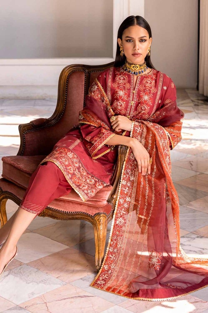 Gul Ahmed | Eid Collection | FE-42054 - Official Gul Ahmed stockist in UK - Sakeena London