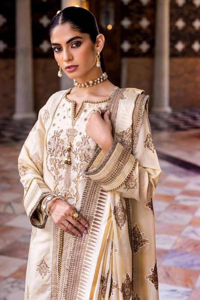 Gul Ahmed | Eid Collection | FE-42073 - Official Gul Ahmed stockist in UK - Sakeena London