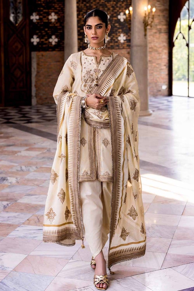 Gul Ahmed | Eid Collection | FE-42073 - Official Gul Ahmed stockist in UK - Sakeena London