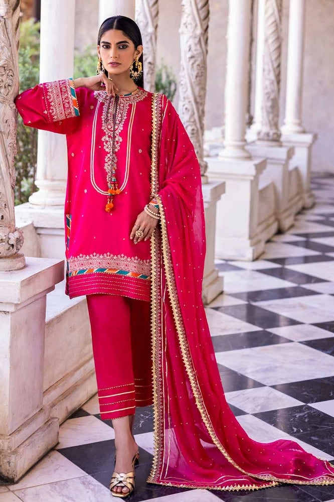 Gul Ahmed | Eid Collection | FE-42012 - Official Gul Ahmed stockist in UK - Sakeena London