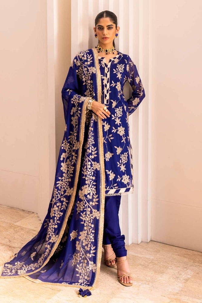 Gul Ahmed | Eid Collection | FE-42002 - Official Gul Ahmed stockist in UK - Sakeena London