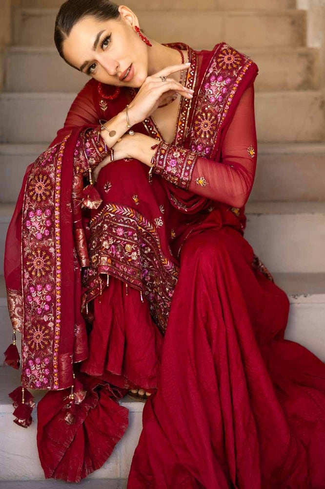 Gul Ahmed | Eid Collection | FE-42034 - Official Gul Ahmed stockist in UK - Sakeena London