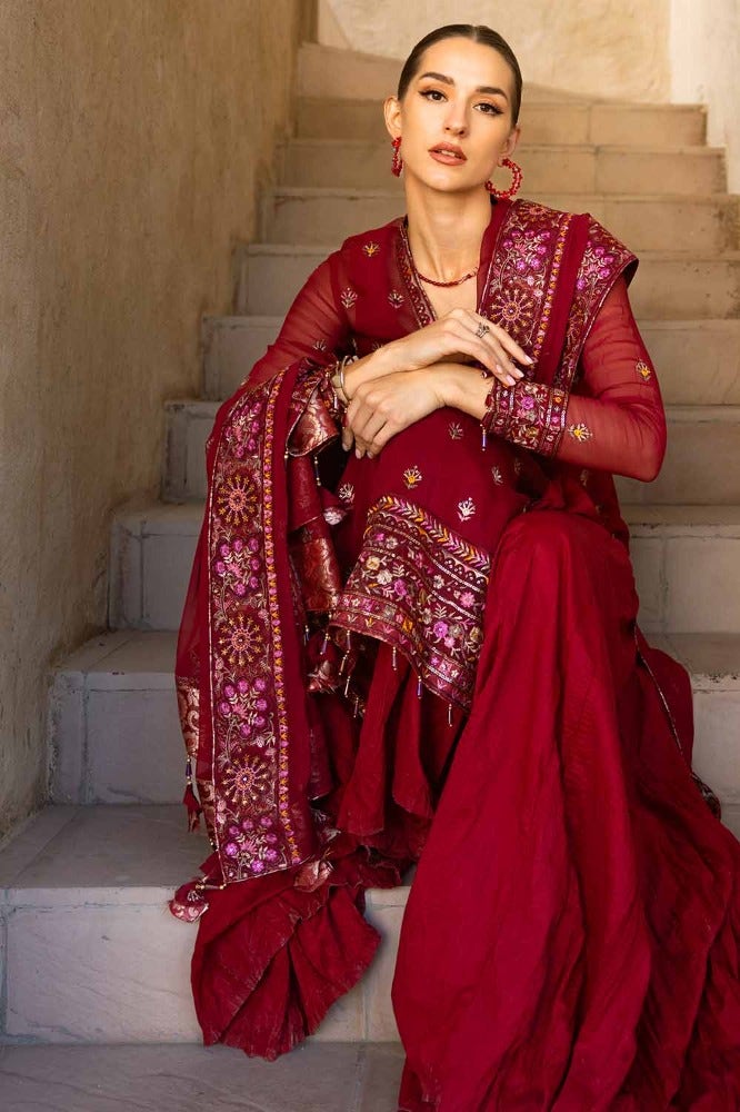 Gul Ahmed | Eid Collection | FE-42034 - Official Gul Ahmed stockist in UK - Sakeena London