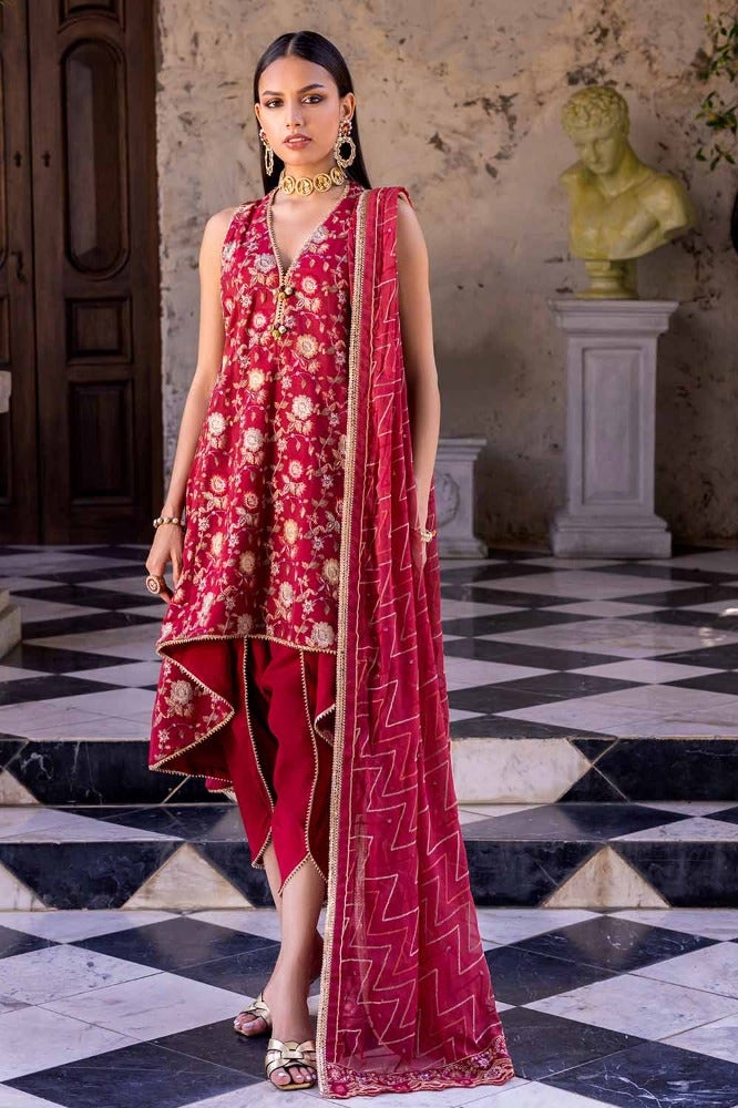 Gul Ahmed | Eid Collection | FE-42035 - Official Gul Ahmed stockist in UK - Sakeena London