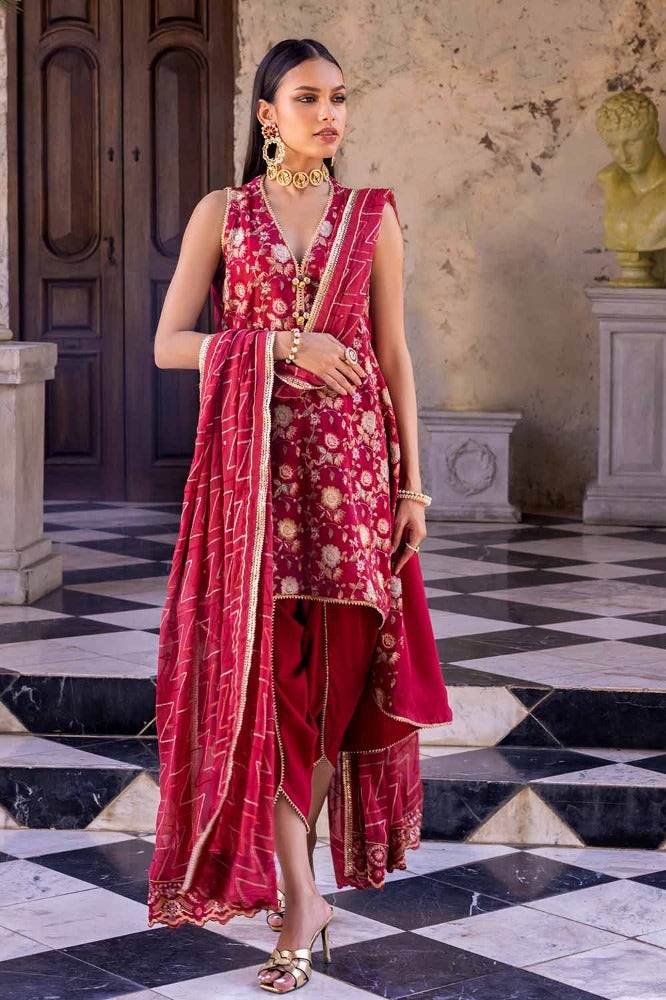 Gul Ahmed | Eid Collection | FE-42035 - Official Gul Ahmed stockist in UK - Sakeena London