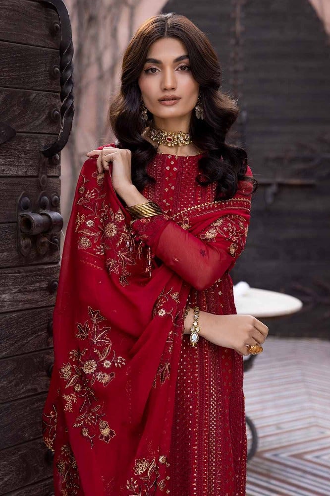 Gul Ahmed | Eid Collection | FE-42036 - Official Gul Ahmed stockist in UK - Sakeena London