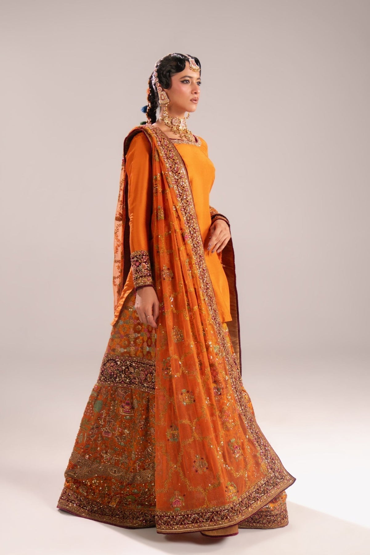 Fahad Hussayn | Mutanjan Bridals | Gulzaar-e-Ishq - Official Fahad Hussayn stockist in UK - Sakeena London