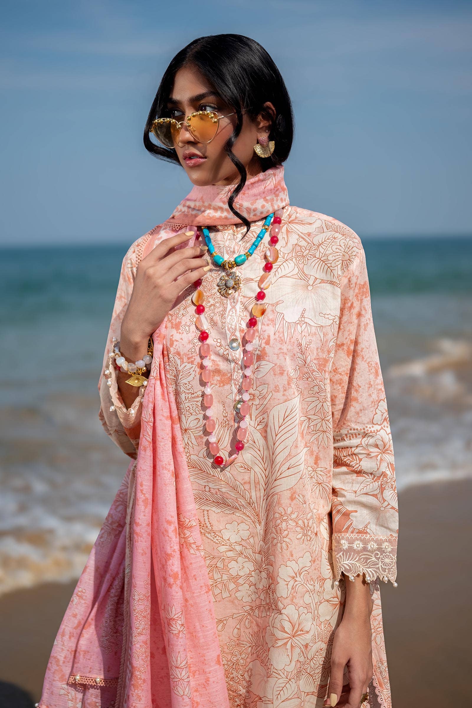 Sana Safinaz | Mahay Spring 24 | H241-009B-2DD - Official Sana Safinaz stockist in UK - Sakeena London