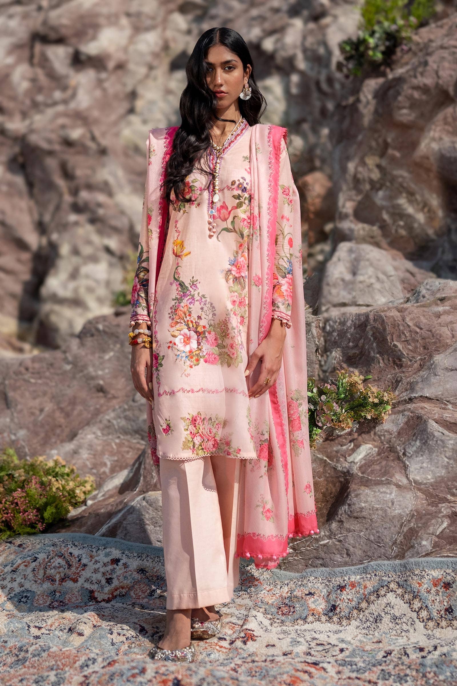 Sana Safinaz | Mahay Spring 24 | H241-026A-3CS - Official Sana Safinaz stockist in UK - Sakeena London