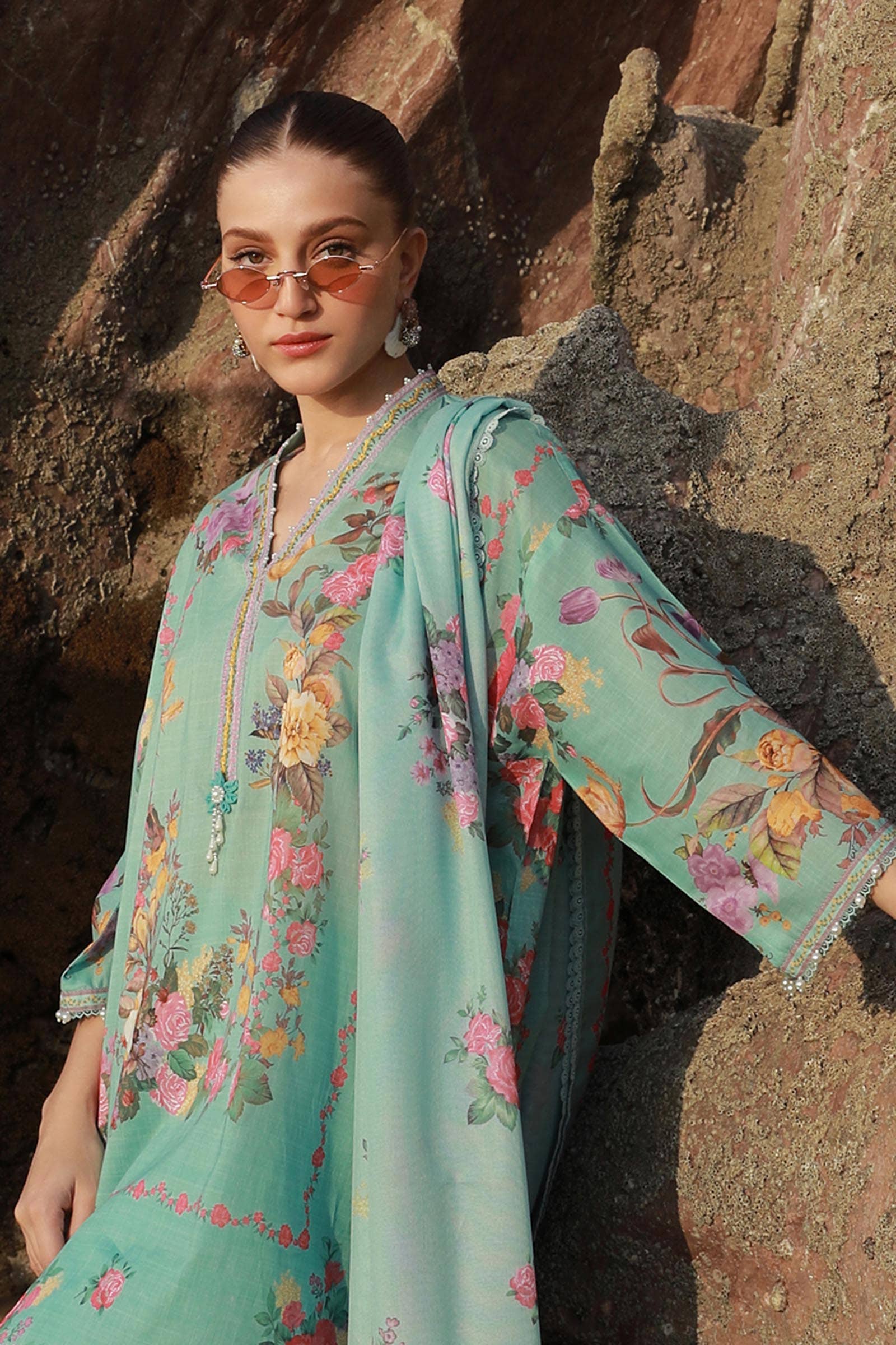 Sana Safinaz | Mahay Spring 24 | H241-026B-3CS - Official Sana Safinaz stockist in UK - Sakeena London
