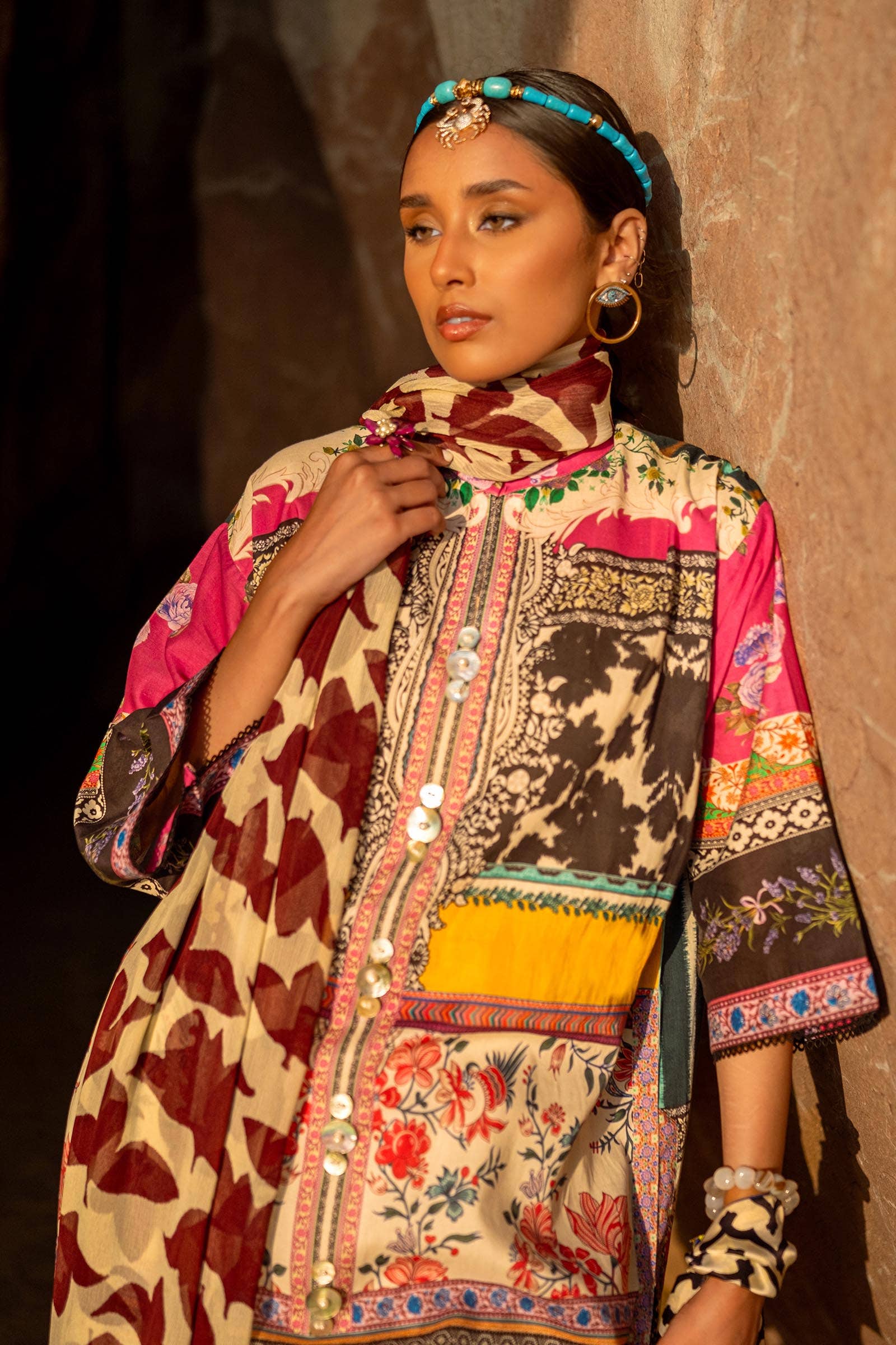Sana Safinaz | Mahay Spring 24 | H241-027A-2I - Official Sana Safinaz stockist in UK - Sakeena London
