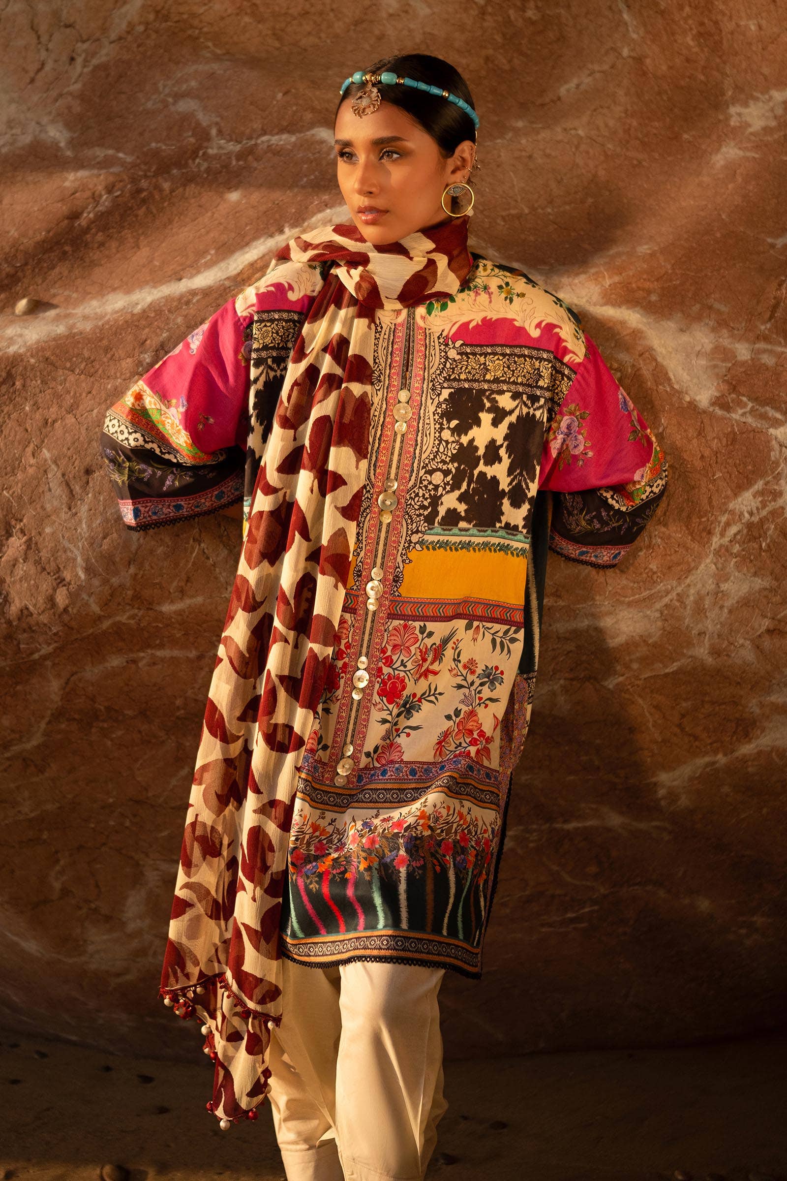 Sana Safinaz | Mahay Spring 24 | H241-027A-2I - Official Sana Safinaz stockist in UK - Sakeena London