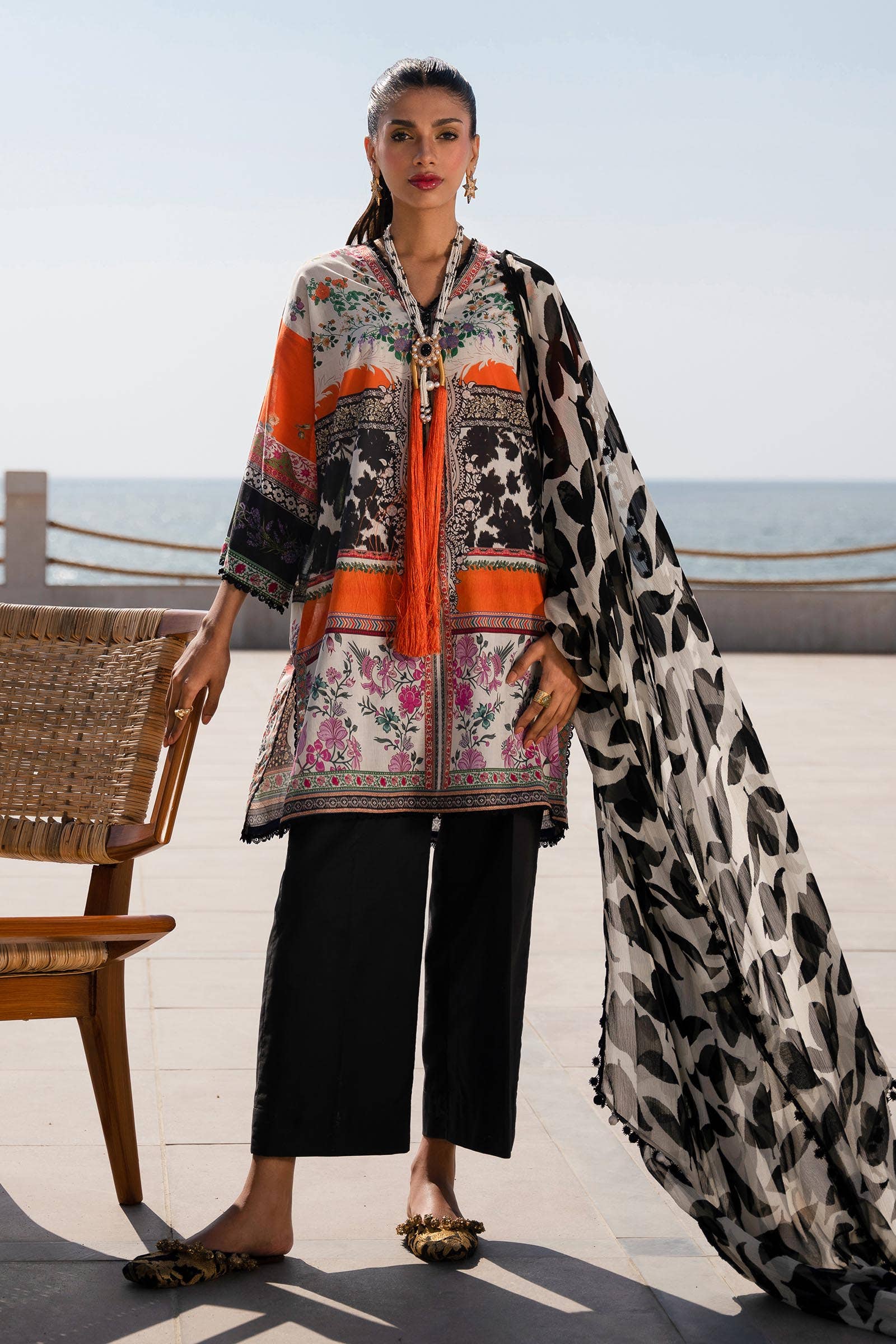 Sana Safinaz | Mahay Spring 24 | H241-027B-2I - Official Sana Safinaz stockist in UK - Sakeena London