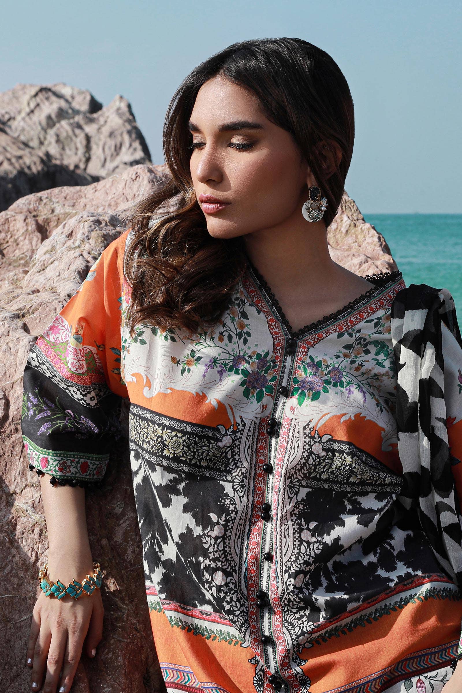 Sana Safinaz | Mahay Spring 24 | H241-027B-2I - Official Sana Safinaz stockist in UK - Sakeena London